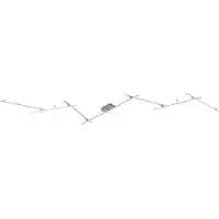 TRIO Lange plafondlamp Indira