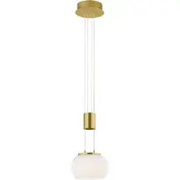 TRIO Design hanglamp Madison Goud 342010108