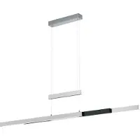 TRIO Hanglamp Trajan geborsteld metaal