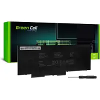 Green Cell - Laptop-Batterie (gleichwertig mit: Dell 93FTF, Dell GJKNX) GC-DE128V2 Laptopaccu 7.6 V 6000 mAh Dell