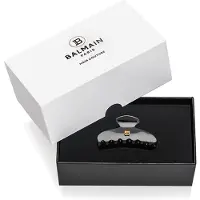 Balmain Accessoires Haarclips Hair Clip Black Small