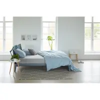Beddinghouse Split Topper Hoeslaken Licht grijs (Jersey)-200 x 200/220 cm