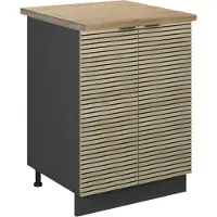 Vicco Fame-Line Keukenonderkast – 60 cm, WB Eik Eiken paneel