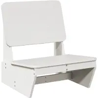 vidaXL Tuinstoel 60x64x70,5 cm massief grenenhout wit