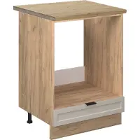 Vicco Fame-Line Ovenombouwkast – 60 cm, WB Eik GrijsBeige