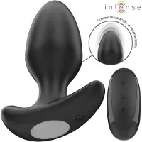 Intense INTENS - JOEY ANAALPLUG 10 VIBRATIES ZWART AFSTANDSBEDIENING | BUTTPLUG | VIBRERENDE BUTTPLUG | ANAAL PLUG | VIBRERENDE ANAAL PLUG | SEKSSPEELTJES VOOR KOPPELS | SEX TOYS VOOR KOPPELS