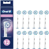 Oral-B Sensitive Clean Opzetborstel, Verpakking Van 12 Stuks, Verpakking Van Brievenbusformaat