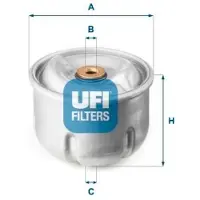 Ufi 25.901.00 Oliefilter