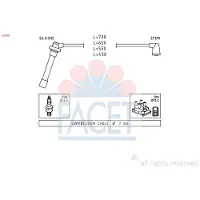 Facet 4.9686 Bougiekabels