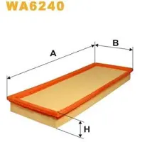 WIX FILTERS WA6240 Luchtfilter