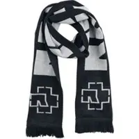 Rammstein Sjaal - zwart-grijs | Maat Standard