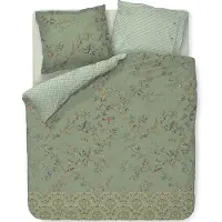 Pip studio Dekbedovertrek Amor De Dios Green Percal-140 x 200 / 220 cm | 1-Persoons