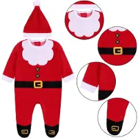 Sarcia.eu Kerst babyromper + kerstmuts / 6-9m 74 cm