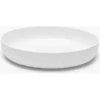 Serax Piet Boon Base diep bord D24cm H4,5cm MAT wit (set 4 stuks)