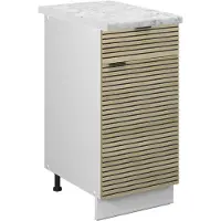Vicco Fame-Line Keukenonderkast – 40 cm, WB Marmer Eiken paneel