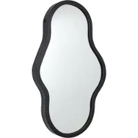 Loft42 Spiegel Origa Small - Organische vorm - Metaal - Zwart - 50x30