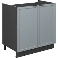 Vicco Fame-Line Wastafelkast – 80 cm zonder werkblad Licht blauw-grijs