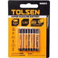 Tolsen Batterijen - Batterijen AAA - Super Alkalinebatterijen AAA