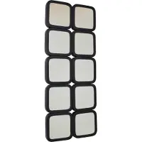 Loft42 Spiegel Dory Small - Wandspiegel - Zwart - Metaal - 40x100