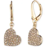DKNY Oorbellen 'HEART' goud / transparant