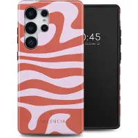 Selencia Vivid Backcover voor de Samsung Galaxy S25 Ultra - Dream Swirl Pink