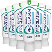 Sensodyne 6x Tandpasta Proglasur Multi-action Gentle White 75 Ml