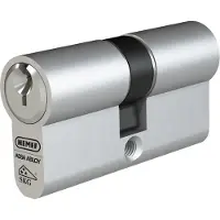 Nemef Veiligheidscilinder 132/9p 60 Mm Skg*** - Met Boorbeveiliging - Met Gevarenfunctie - 4 Sleutels - Set Van 2