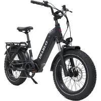 Diablo XR1 Fatbike - Mat Zwart