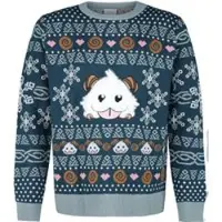 League of Legends - Gaming kersttrui - Poro - S tot XXL - voor Mannen - meerkleurig - Maat XXL