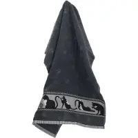 Bunzlau Castle Keukendoek Cats Anthracite