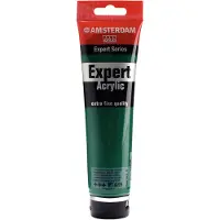 Amsterdam Acrylverf - 619 Permanentgroen Donker - Expert - 150 ml