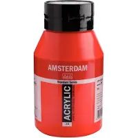 Amsterdam Standard Series Acrylverf Pot 1000 ml - Pyrrolerood 315