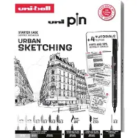 Uni-Ball Pin Fine Line Urban Sketching Set