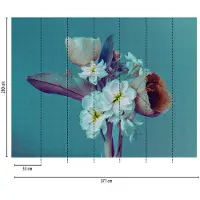 Living Walls The Wall blauw behang | 382691