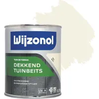 Wijzonol Dekkend Tuinbeits - RAL 9001 - 0,75L