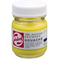 Talens Gouache Extra Fine Quality Fles 50 ml - Citroengeel (Primair) 205
