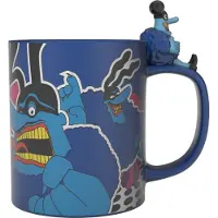 The Beatles Kop - Blue Meanie 3D Henkel - meerkleurig - Maat Standard