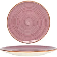 Bonna Dinerbord aura blackberry porselein 27 cm set van 6