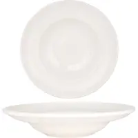 Bonna Pastabord iris porselein 24 cm (400cc) set van 2