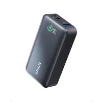 Anker Powerbank 533 (PowerCore 30W) - 10.000mAh - 3 Poorten (2x USB-C, 1x USB-A) - LCD-scherm - Zwart