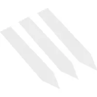 Combicraft PVC Steeketiketten 100 x 16 mm Wit - 100 stuks