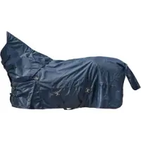 HKM - Outdoordeken -Kombi 2- met kliksysteem + 3 onderdekens - Navy - 185