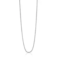 Zinzi 42 cm zilveren palmier ketting ZILC-P42
