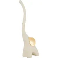 J-Line Olifant Resine Creme/Goud Small