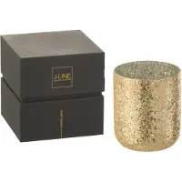 J-Line 35612 Geurkaars Luxuria Goud Large - 17 x 17 x 20 cm