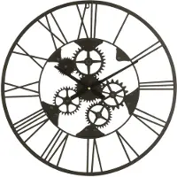 J-Line 36862 Klok Romeinse Cijfers Small - Ø60 cm