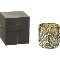 J-Line geurkaars Tender Rose - wax - groen - small - 50U