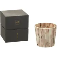 J-Line geurkaars Noa Tender Rose - roze - small - 45U