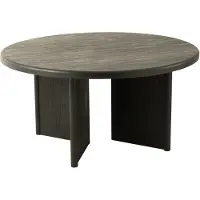 Jline Tafel Rond Teak Hout Zwart