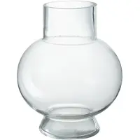 J-Line Vaas Bol Glas Transparant Small